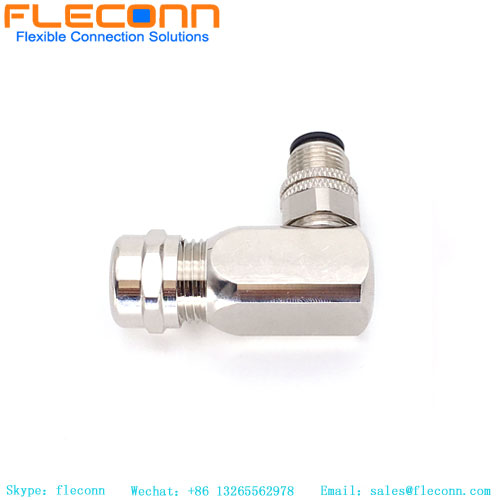 M12 Metal Assembled Plug