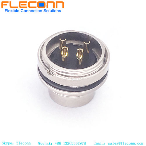 M16 4-poliger Panel-Stecker