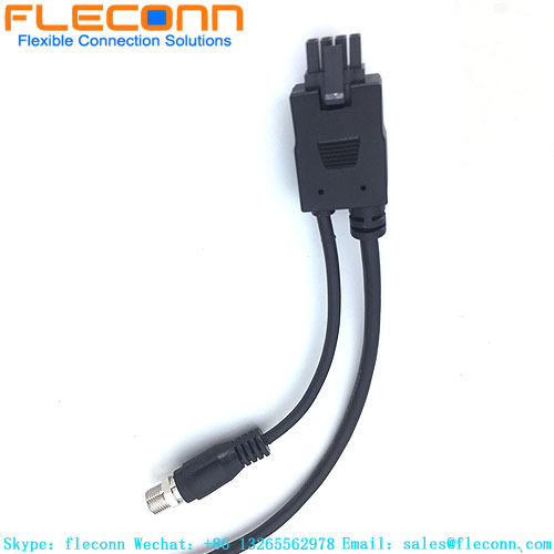 Molex 3,5-mm-Raster 8-poliges weibliches Kabelbaumkabel auf RJ45