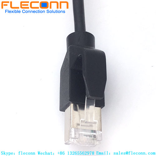 Molex 3,5-mm-Raster 8-poliges weibliches Kabelbaumkabel auf RJ45