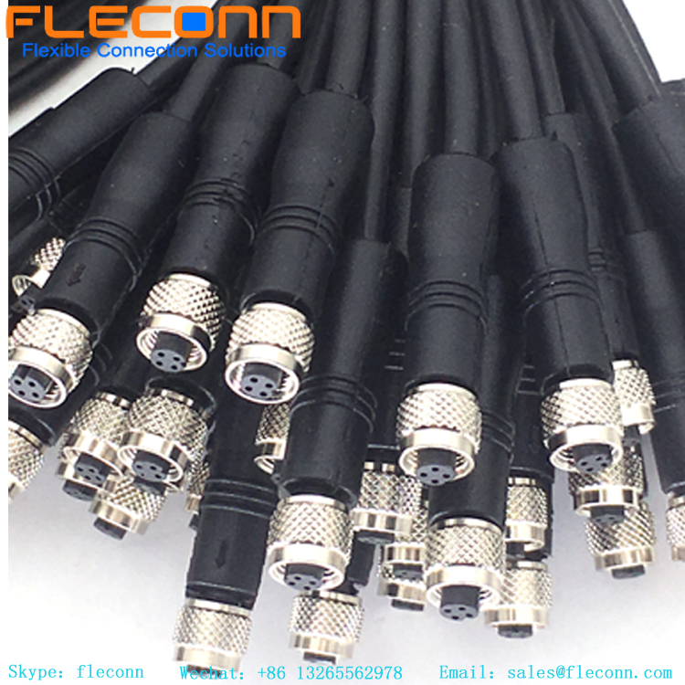 M5 4-poliges Buchsenkabel