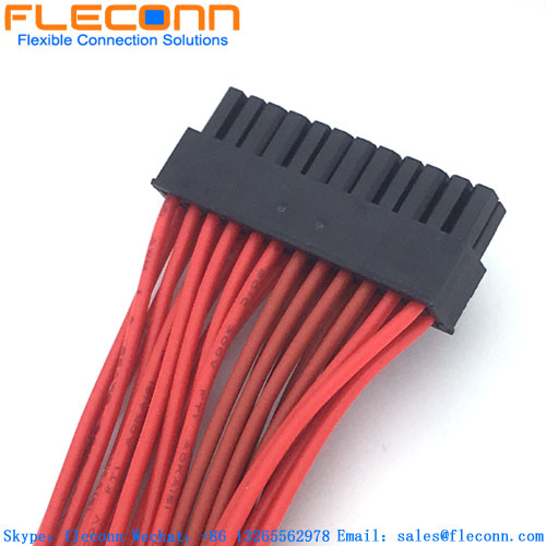 Micro MATE-N-LOK 2-794617-4 TE-Stecker-Kabelbaum, 24-polig