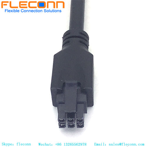 Molex Micro Fit 3.0 6-poliges geformtes 43025-0600 Wire-to-Wire-Anschlusskabel