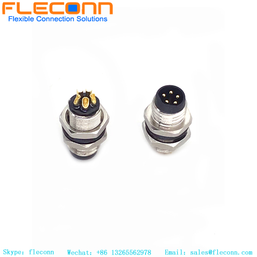 5-poliger M8-Stecker für Panelmontage