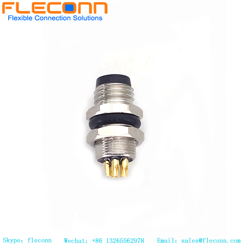 5-poliger M8-Stecker für Panelmontage