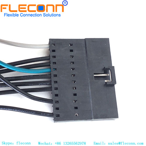 TE 12-poliges 1-103653-1-Anschlusskabel mit 2,54 mm Rastermaß