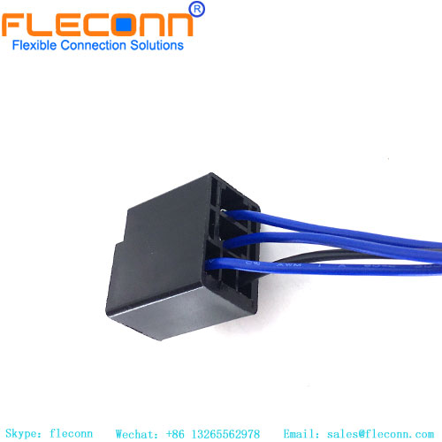 TE Automotive-Relaissockel 1-1904145-6 5-poliger Steckverbinder-Kabelbaum