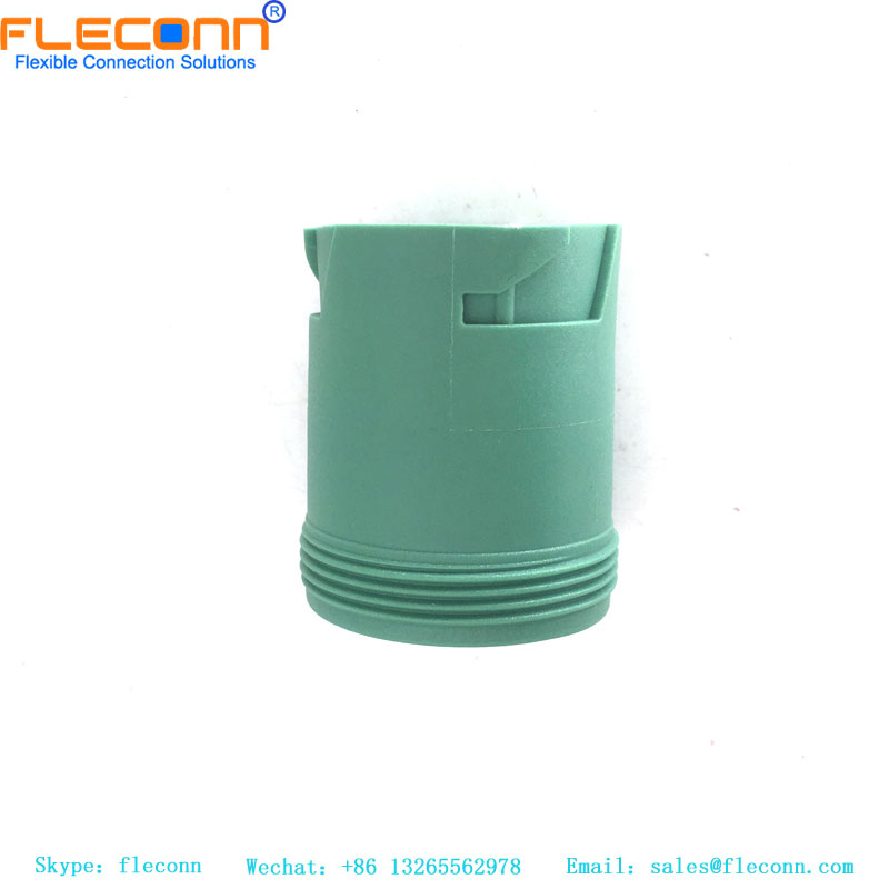 Deutsch HD14-9-1939P-P080 9-Positionen-Buchse, männlich, in Reihe, hinten mit Gewinde