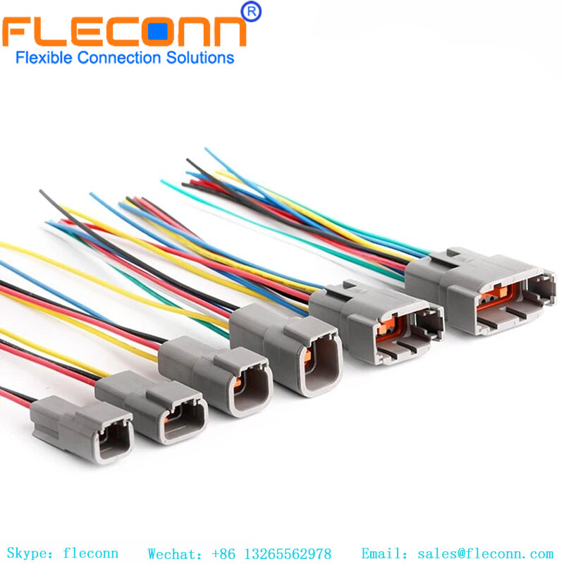 DT-Serie 2 3 4 6 8 12 Pin Deutsch DTM04-4P Kfz-Kabelbaumanschlüsse