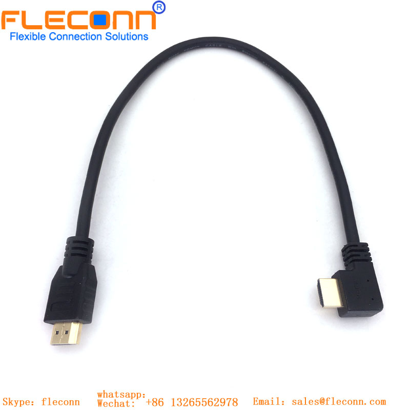 HDMI-Kabel Version 1.4 3D drehbares 180-Grad-Winkel-HD-Kabel