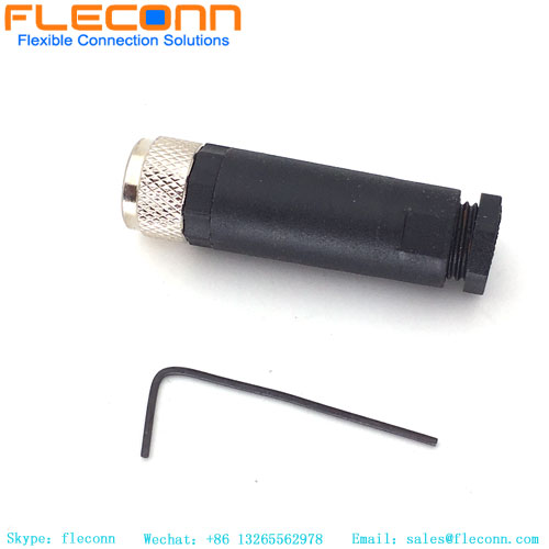 M8 3 Position Connector, Male And Female Available