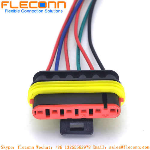 AMP Superseal IP67 wasserdichter Steckverbinder-Kabelbaum 282090-1