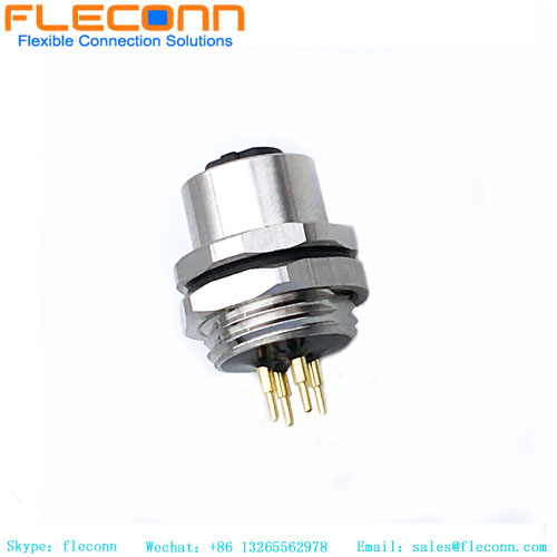 M12-Stecker für Panelmontage