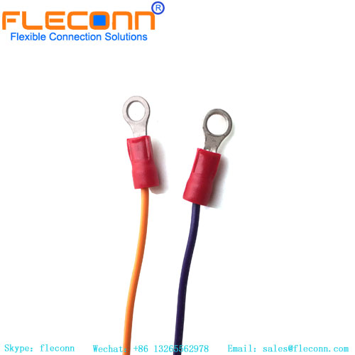 Ringkabelschuhe, PVC-isolierte Crimp-Ringkabelschuhe