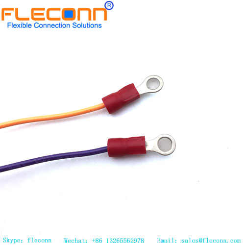 Ringkabelschuhe, PVC-isolierte Crimp-Ringkabelschuhe