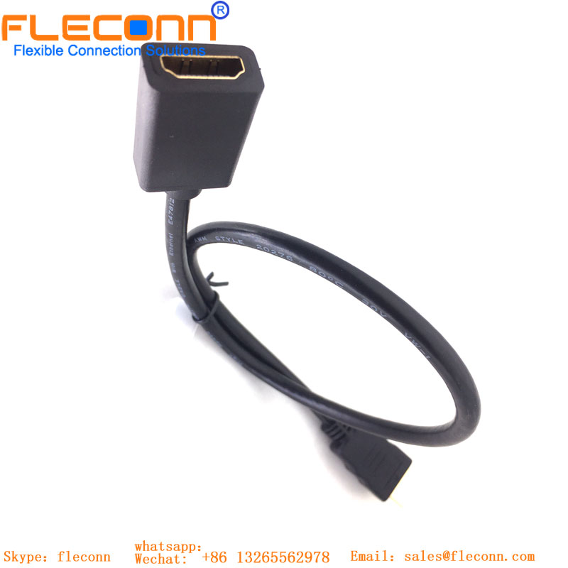 HDMI-Kabel Version 1.4 3D drehbares 180-Grad-Winkel-HD-Kabel